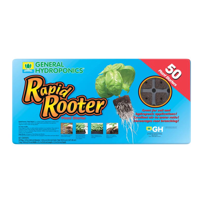 HAWTHORNE - General Hydroponics Rapid Rooter Seed Starting Grow Plugs [HGC714140]