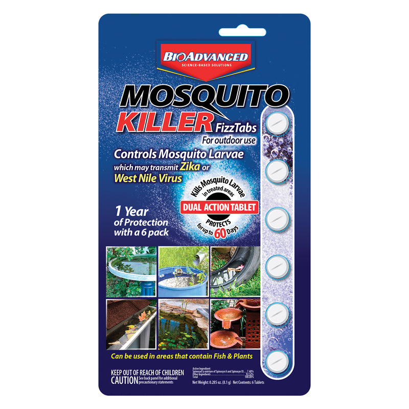 BIOADVANCED - BioAdvanced Mosquito Killer Tablets 6 pk