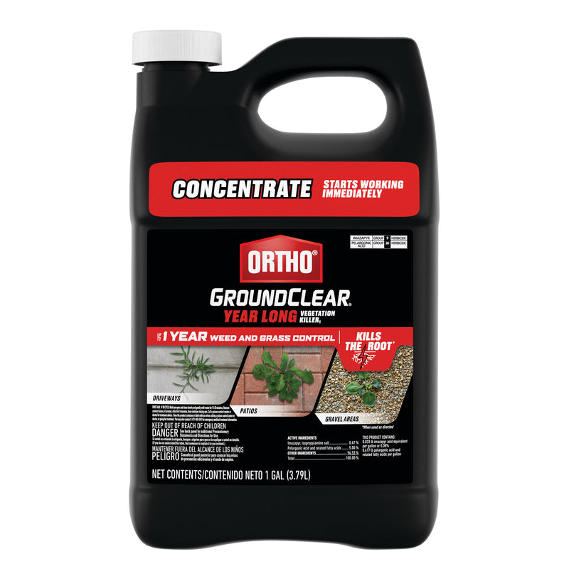 ORTHO - Ortho GroundClear Year Long Vegetation Killer Concentrate 1 gal - Case of 4