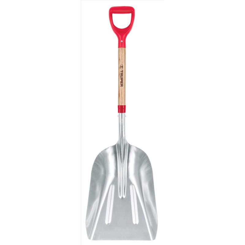 TRUPER - Truper Tru-Tough 45 in. Aluminum Scoop Transfer Shovel Wood Handle