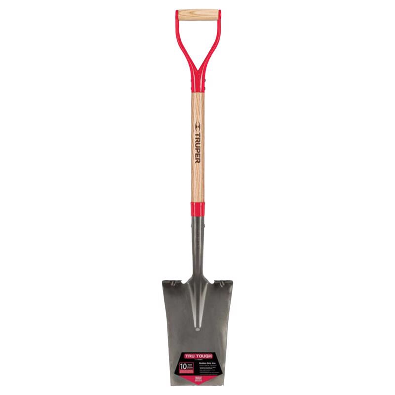 TRUPER - Truper Tru-Tough 41 in. Steel Square Garden Spade Wood Handle