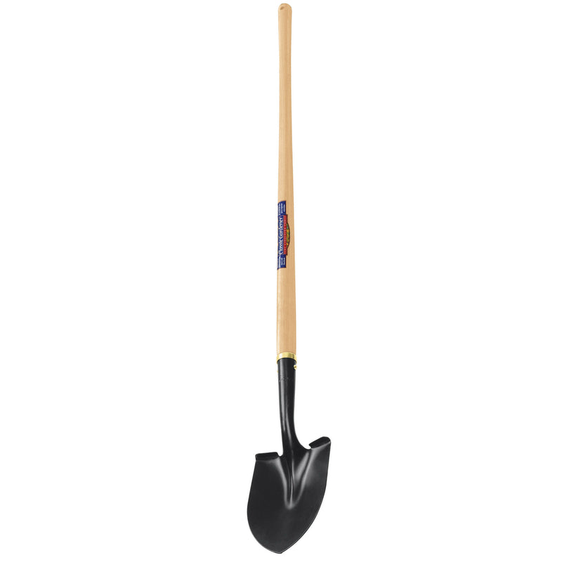 TRUPER - Truper Tru-Tough 54.25 in. Steel Round Garden Shovel Wood Handle