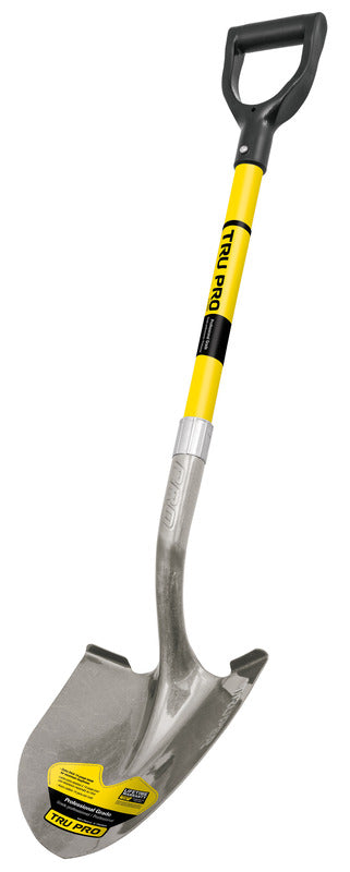 TRUPER - Truper Tru-Pro 41 in. Steel Round Digging Shovel Fiberglass Handle - Case of 6