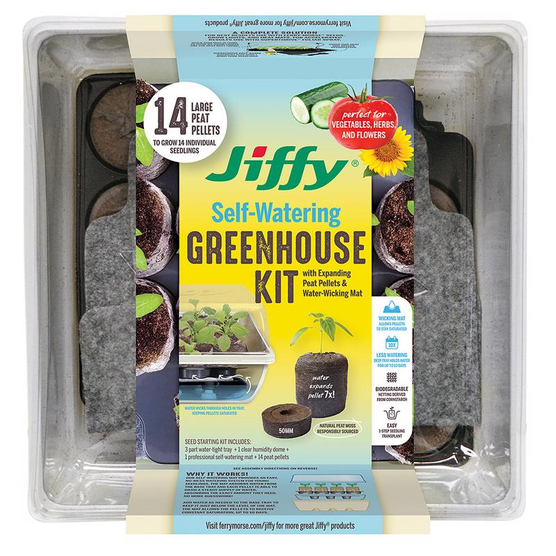 JIFFY - Jiffy 14 Cells 11 in. H X 11 in. W Seed Starting Kit 1 pk