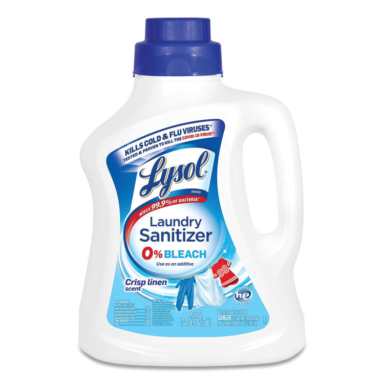 LYSOL Brand - Laundry Sanitizer, Liquid, Crisp Linen, 90 oz