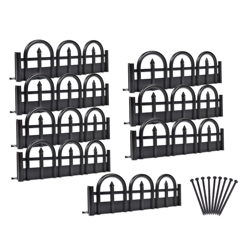 EASYFLEX - EasyFlex 10 ft. L Plastic Black Landscape Edging Kit