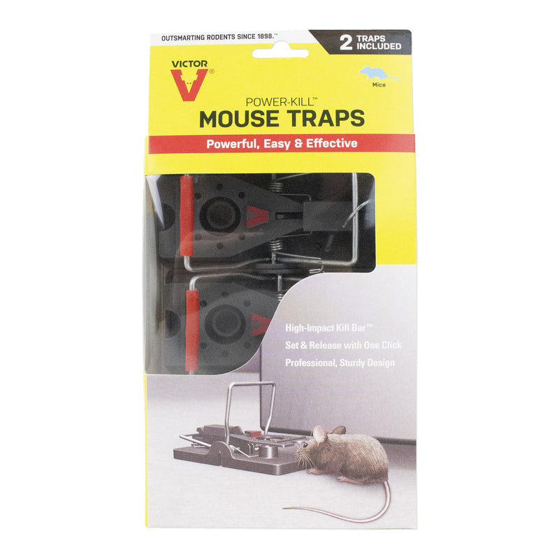 VICTOR - Victor Power-Kill Small Snap Trap For Mice 2 pk