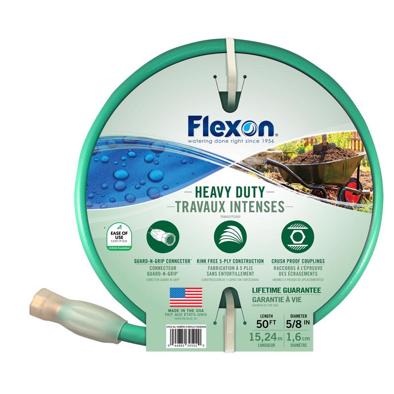 FLEXON - Flexon 5/8 in. D X 50 ft. L Heavy Duty Garden Hose - Case of 5
