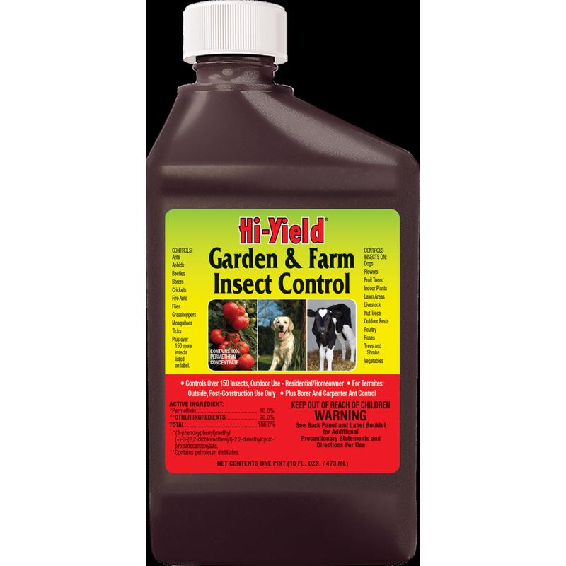 HI-YIELD - Hi-Yield Garden & Farm Insect Control Liquid 16 oz
