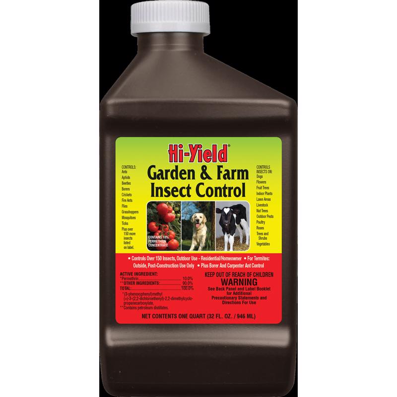 HI-YIELD - Hi-Yield Garden & Farm Insect Control Liquid 32 oz