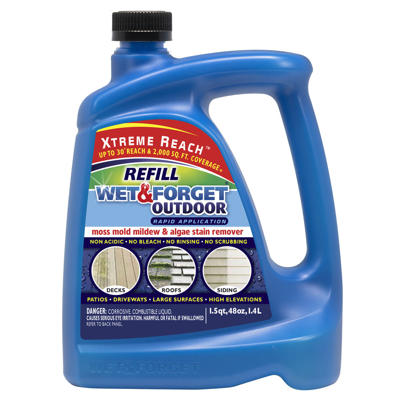 WET & FORGET - Wet & Forget Outdoor Cleaner 48 oz [805048RF]