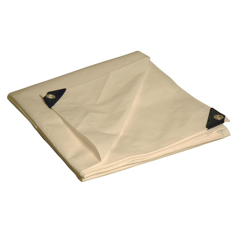 FOREMOST TARP CO. - Foremost Tarp Co. Dry Top 8 ft. W X 10 ft. L Heavy Duty Polyethylene Tarp White
