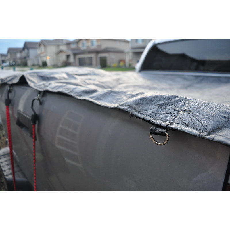 FOREMOST - Foremost Dry Top 8 ft. W X 10 ft. L Heavy Duty Polyethylene Tarp Black