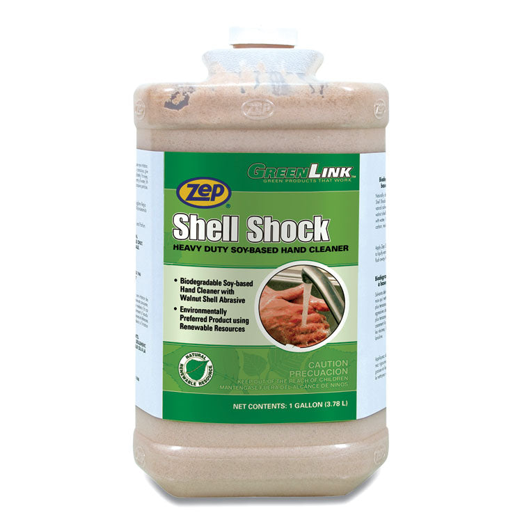 Zep - Shell Shock Heavy Duty Soy-Based Hand Cleaner, Cinnamon, 1 gal Bottle