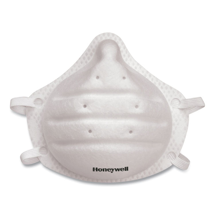 Honeywell - ONE-Fit N95 Single-Use Molded-Cup Particulate Respirator, White, 10/Pack