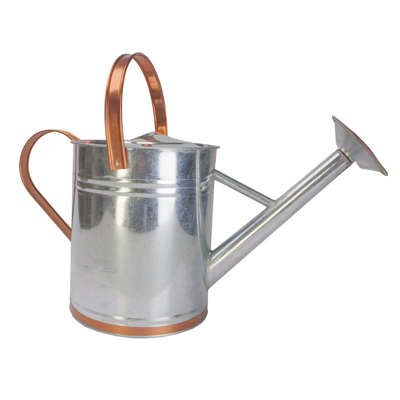 PANACEA - Panacea Copper/Silver 2 gal Galvanized Steel Watering Can