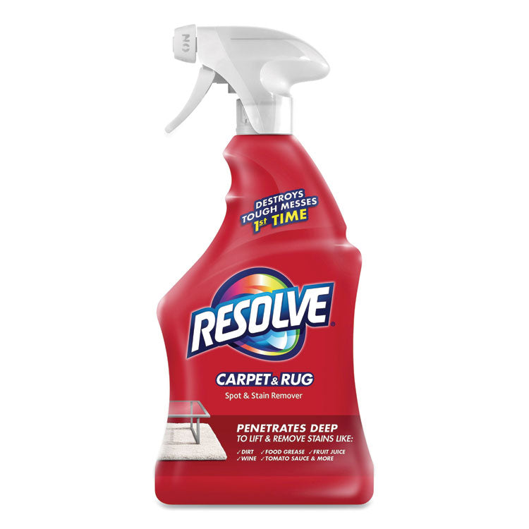 RESOLVE - Triple Oxi Advanced Trigger Carpet Cleaner, 22 oz Spray Bottle