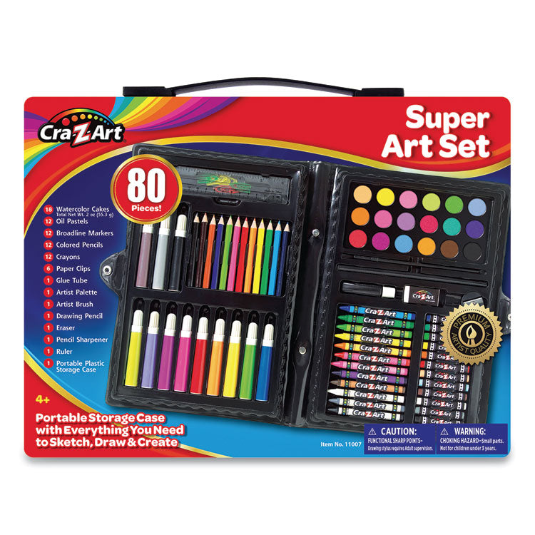 Cra-Z-Art - Super Art Set, 80 Pieces