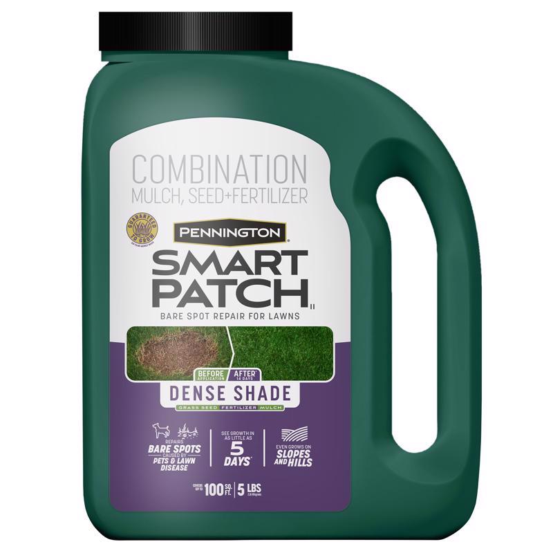 PENNINGTON SEED - Pennington Smart Patch Mixed Dense Shade Seed/Fertilizer/Mulch Repair Kit 5 lb