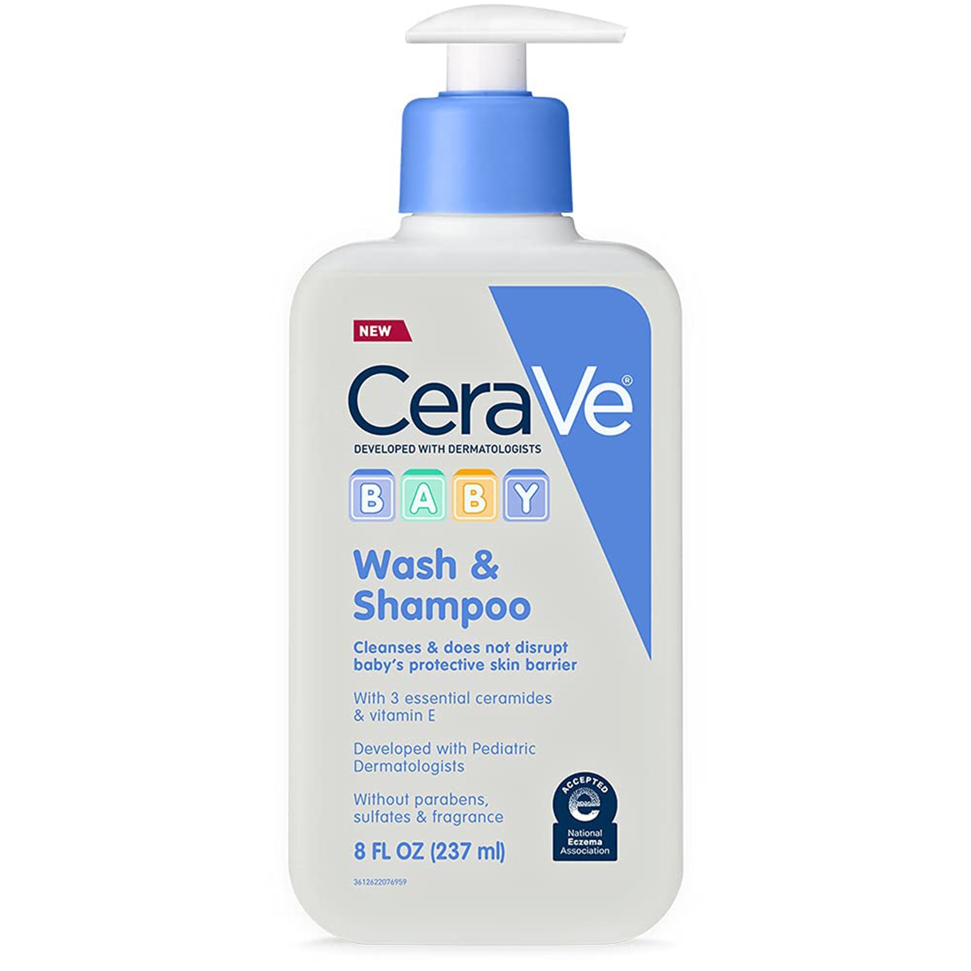 Loreal USA - Baby Shampoo and Body Wash CeraVe® 8 oz. Pump Bottle Unscented [1/EA]