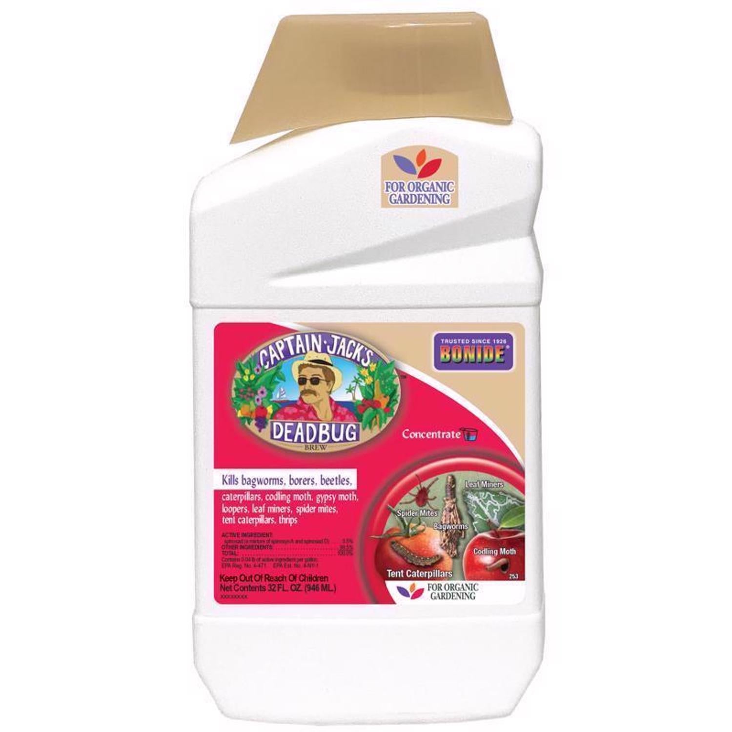 Bonide Captain Jacks Insect Killer Liquid Concentrate 32 oz - Case of 12