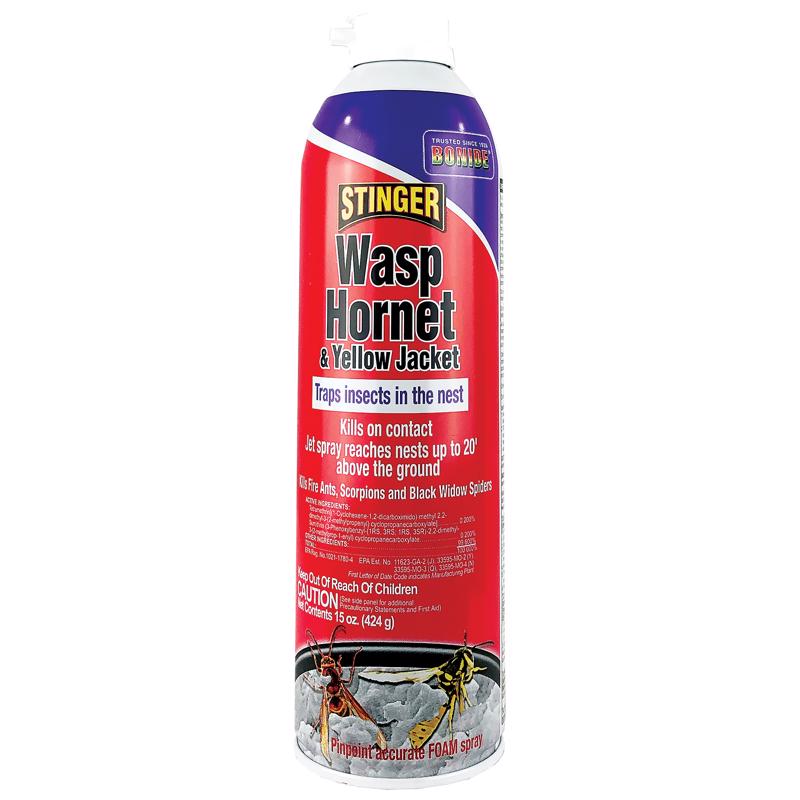 BONIDE - Bonide REVENGE Wasp and Hornet Killer Foam 15 oz - Case of 12