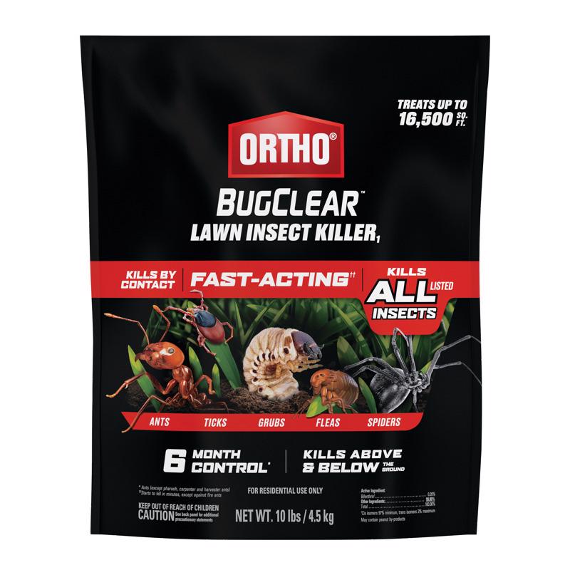 ORTHO - Ortho BugClear Insect Killer Granules 10 lb - Case of 4