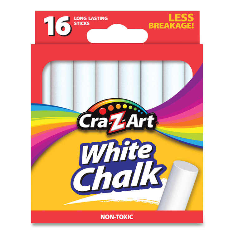 Cra-Z-Art - White Chalk, 16/Pack