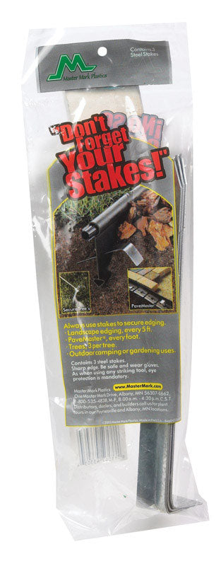 MASTER MARK - Master Mark 10 in. H Steel Silver Stake Kit