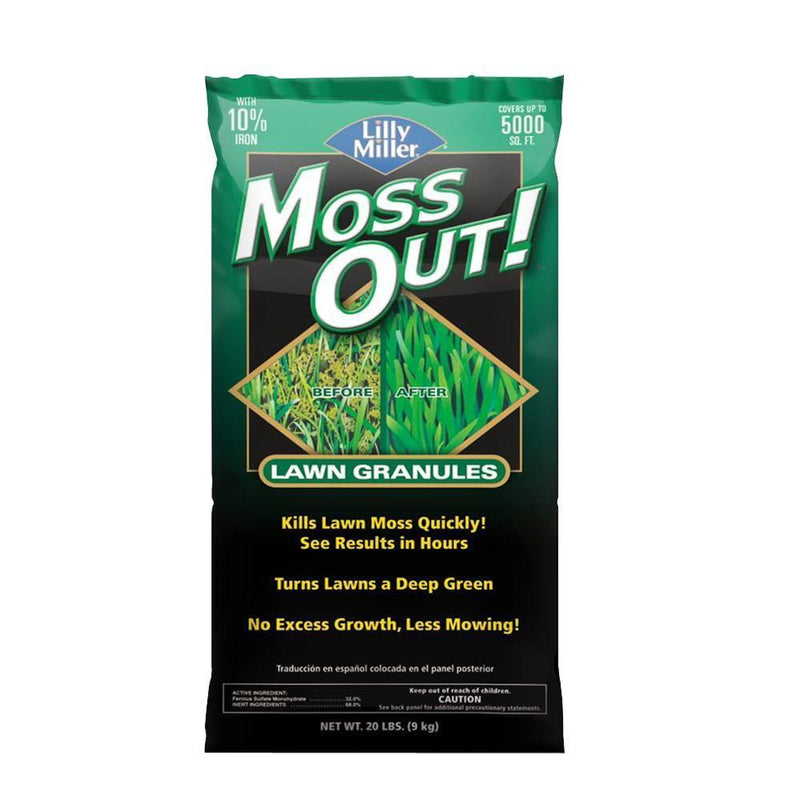 LILLY MILLER - Lilly Miller Moss Out Moss Control Granules 20 lb [100099164]