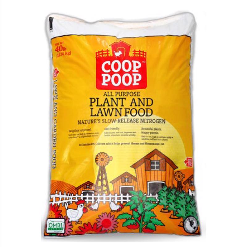 COOP POOP - Coop Poop Organic 2-4-3 Plant Fertilizer 40 lb