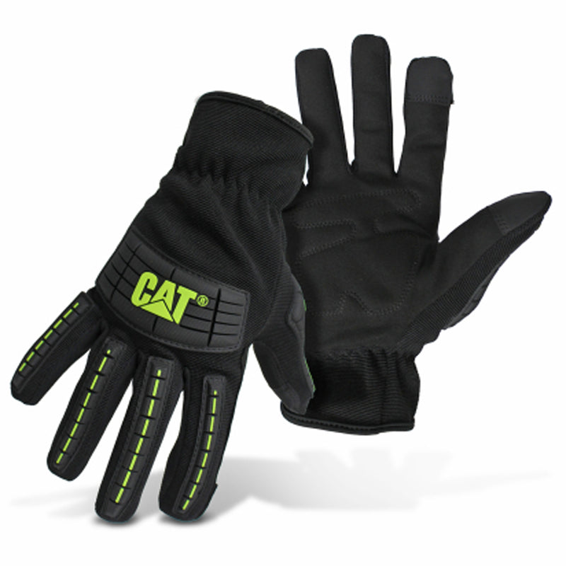 CAT - CAT Men's Outdoor High Impact Utility Gloves Black XL 1 pair