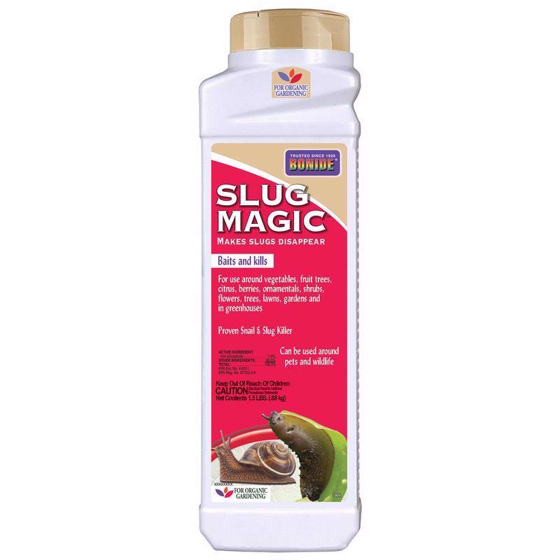 BONIDE - Bonide Slug Magic Organic Insect Killer Pellets 1.5 lb