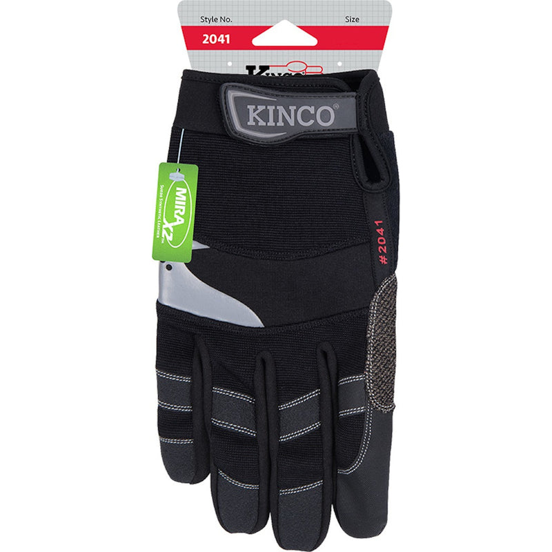 KINCO - Kinco General Men's Indoor/Outdoor Padded Work Gloves Black M 1 pair