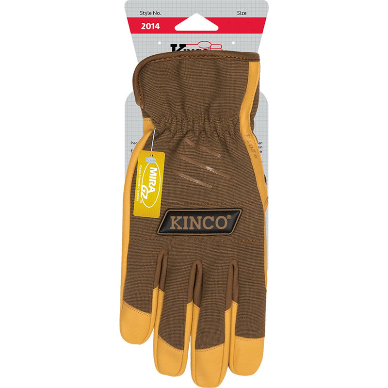 KINCO - Kinco Men's Indoor/Outdoor Work Gloves Brown M 1 pair