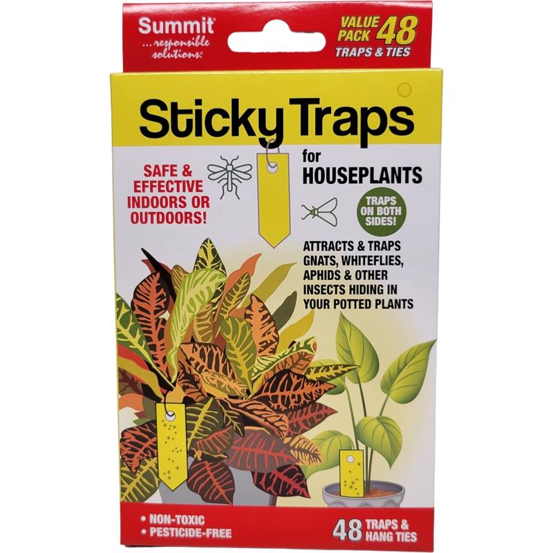 SUMMIT CHEMICAL - Summit Chemical Sticky Traps Sticky Trap 48 pc - Case of 12