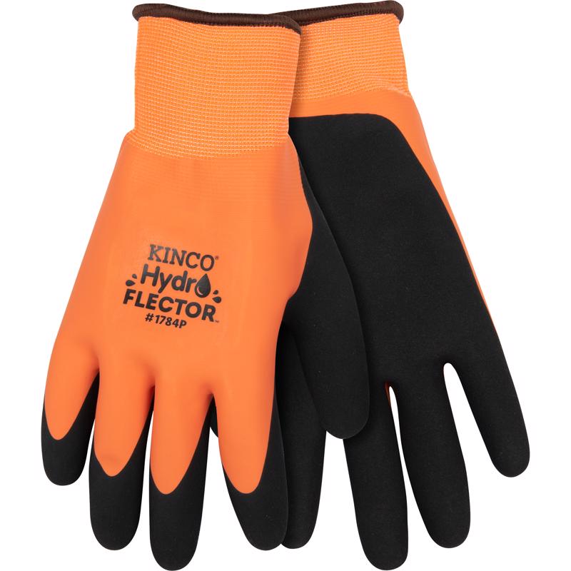 KINCO - Kinco Hydroflector Men's Waterproof Gloves Black/Orange L 1 pair