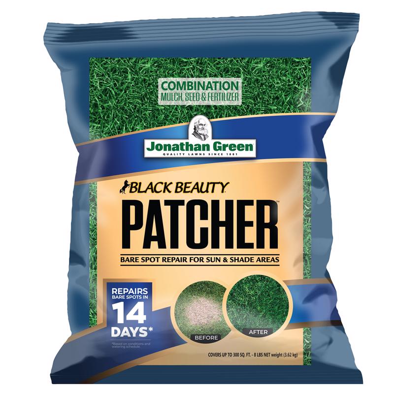 JONATHAN GREEN - Jonathan Green Black Beauty Mixed Sun or Shade Grass Spot Repair Mix 8 lb