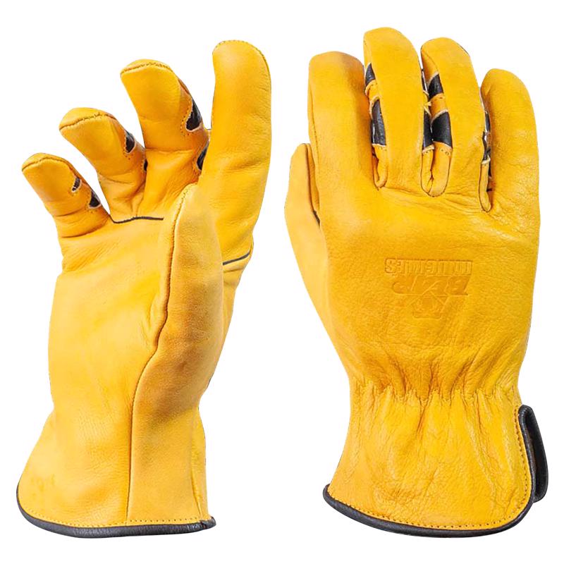 BEAR KNUCKLES - Bear Knuckles Unisex Driver Gloves Yellow L 1 pk [D351-L]