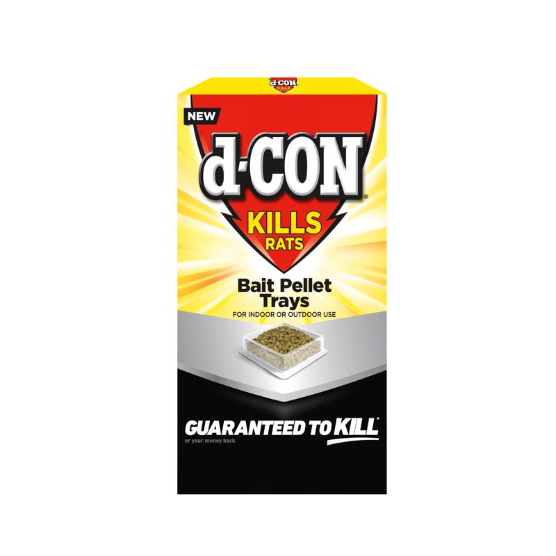 D-CON - d-CON Toxic Bait Tray Pellets For Mice and Rats 6 oz 1 pk