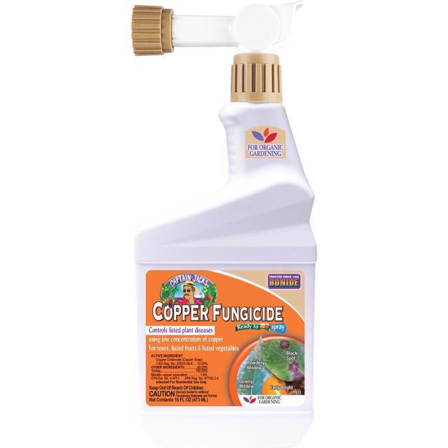 Bonide Captain Jack's Concentrated Liquid Disease and Fungicide Control 16 oz - Case of 6