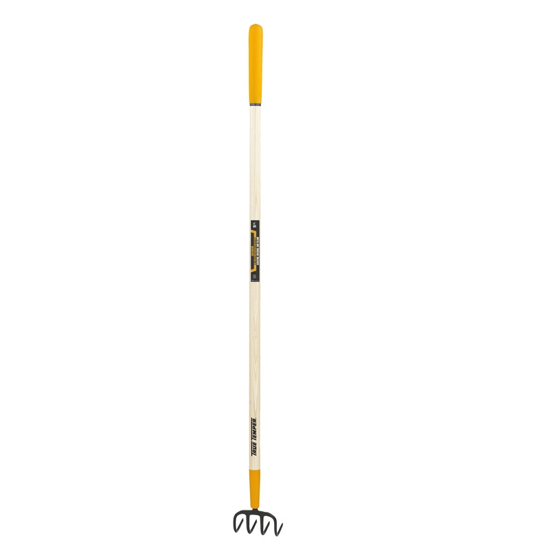 TRUE TEMPER - True Temper 4 Tine Steel Cultivator 54 in. Wood Handle