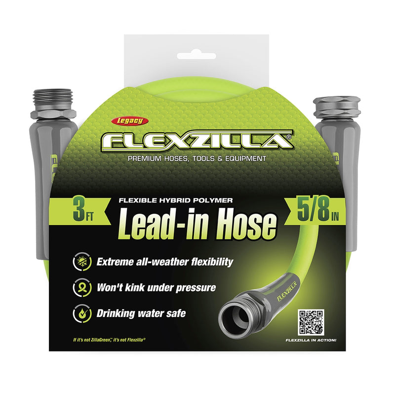 LEGACY - Legacy Flexzilla 5/8 in. D X 3 ft. L Leader Hose