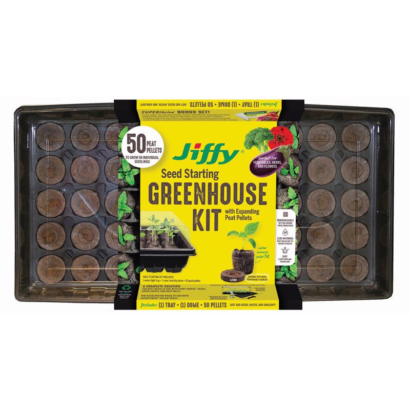 JIFFY - Jiffy 50 Cells 11 in. W X 22 in. L Seed Starting Kit 1 pk