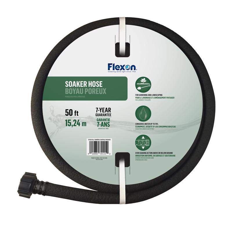 FLEXON - Flexon 1/2 in. D X 50 ft. L Medium Duty Professional Grade Soaker Hose