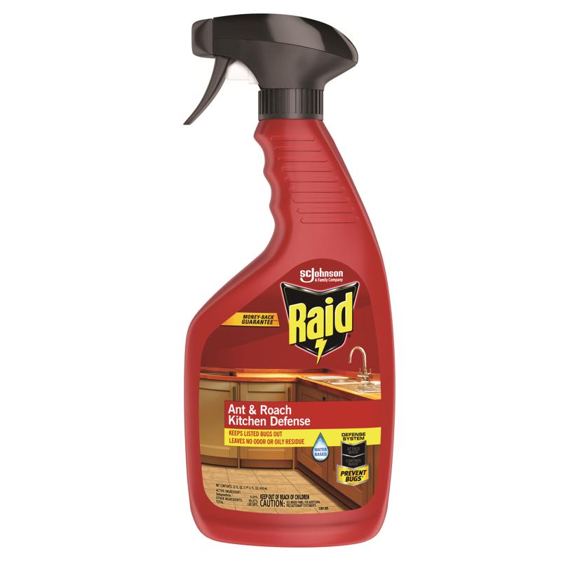 RAID - Raid Kitchen Defense Ant and Roach Killer Spray 22 oz