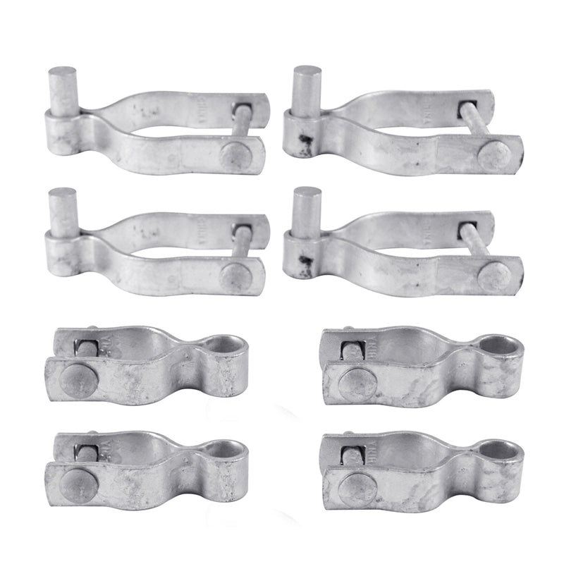 YARDGARD - YardGard 6.69 in. L Galvanized Steel Drive Gate Hardware Set 4 pk