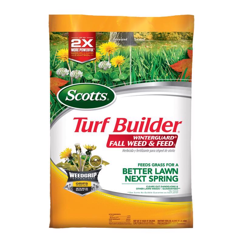 SCOTTS - Scotts Turf Builder WinterGuard Weed & Feed Lawn Fertilizer For Multiple Grass Types 4000 sq ft