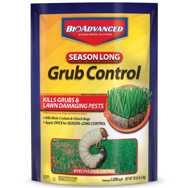 BIOADVANCED - BioAdvanced Season Long, Ready-to-Spread Grub Control Granules 10 lb