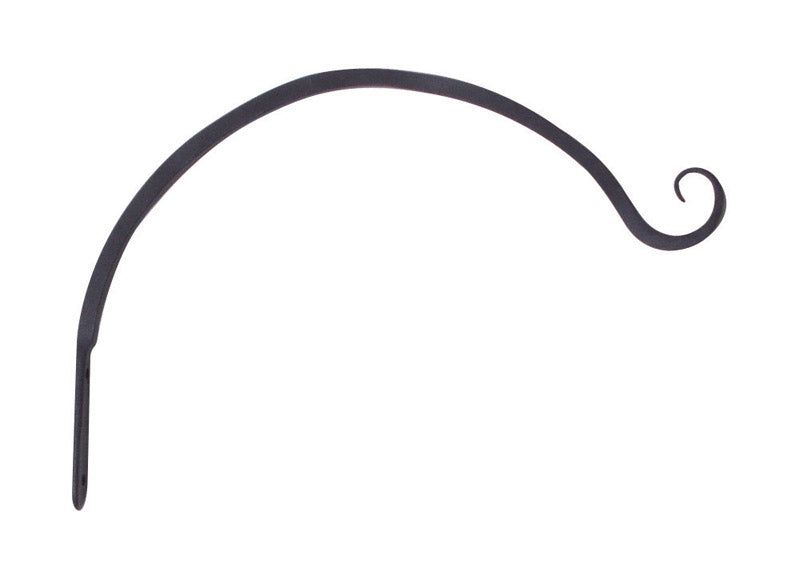 PANACEA - Panacea Black Wrought Iron 7 in. H Curved Plant Hook 1 pk